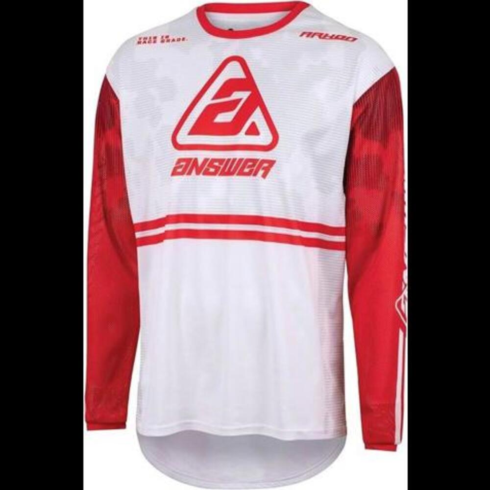 Answer Arkon Trials Jersey (447347) | Red & White | Size Medium